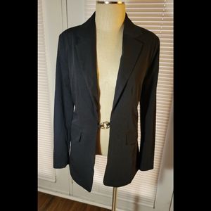 NWT Sz M Danielle Bernstein black blazer